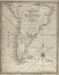 Antique nautical chart of South America from Malham's Naval Gazetteer