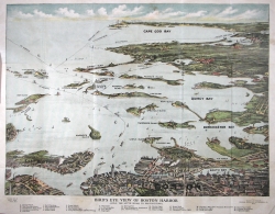 Chart of Boston Harbor