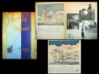 Catalogue from Herreshoff of yachts