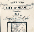 Dolph's Subdivision and Zoning Atlas of Miami, Florida 1946