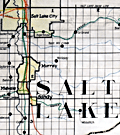 Manuscript Map of the Utah Railway and Connecting Lines