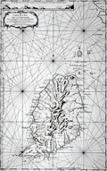 Nautical Chart  of Grenada in the Caribbean Sea