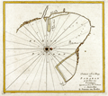 Scarce antique "secret" coastal chart of Phan Rang Bay, Vietnam.