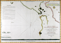 Scarce French sea chart of San Francisco Bay.