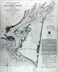 Fine antique chart of Southport, NC and Cape Fear.