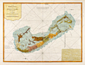 Chart of Bermuda or Summer's Island by Sayer after Lempriere.