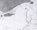 Fine antique small-scale nautical chart of the Torres Strait, AU.