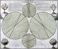 Antique print relarted to astronomy.