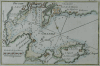 Antique sea chart by Roux of the port of Toulon, France