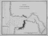 Nautical antique engraved sea chart: Bahia Cananova, Holguin, Cuba