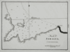 Nautical antique engraved sea chart:  Jaragua, Guantanamo, Cuba