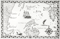 Fine engraved map of west and east Penobscot Bay, Maine.