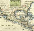 Moll map of Florida, Gulf Coast,  Caribbean, and Central America.