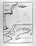 Chart of Venezuela, Pampatar Bay and Port Moreno - Island of Margarita
