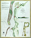 Rare U.S. Coast Survey chart of Humboldt Bay, California.