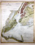 Fine Coast Survey chart of New York Bay and Harbor.