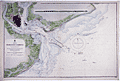 Admiralty chart of Charleston Harbor based on U.S.C.G.S. charts