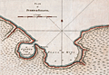 Antique nautical chart of the Port of Baracoa, Cuba by Jefferys.