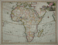 Map of Africa by Isaac Tirion
