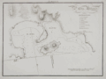 Old nautical antique engraved sea chart of Puerto Antonio , Jamaica