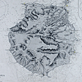 Antique British Admiralty chart of Gran Canaria island.