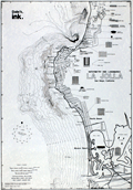 La Jolla, California privately-published pictorial chart.