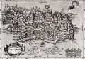 Miniature version of Mercator's larger map of Iceland.