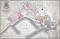 Map of Caillat's civic renovation project for Algiers, Algeria in 1858