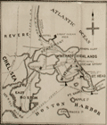 Plan of lots in Beachmont owned by the Revere Beach Land Company.