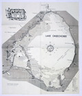 Rube Allyn's Fishing Map for Lake Okeechobee