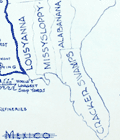 Humorous map of the state of Texas by Withers.