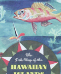 Map of the Hawaiian islands produced by The Hawaiian Pineapple Co,