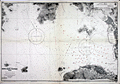 British Admiralty nautical chart of western Hong Kong Harbor.