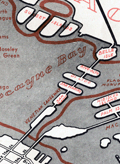 Map for Seven Seas cruise of North Biscayne Bay, Miami, Florida.