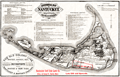 Map of Nantucket Island 1887 after Reverend F.C. Ewer in 1869.