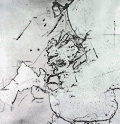 Antique Chart of Trincomalie, an important port in Sri Lanka.