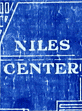 Blueprint, map including Chicago and Evanston, Illinois .