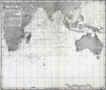 Atlas of Indian Ocean current direction and velocity.