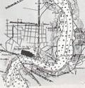 Scarce British Admiralty chart of the Florida east coast