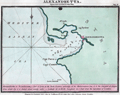 Harbor chart for Iskenderun (Alexandretta), Turkey by John Luffman.