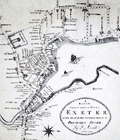 Plan of Exeter, New Hampshire by Phinehas Merrill