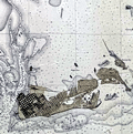 Antique U.S. Coast Survey chart of Key West Harbor, Florida .