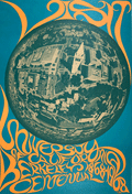1969 poster for the UC Berkeley centennial by Eli Leon