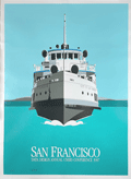 Poster of San Francisco Ferry.