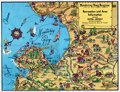 Pictorial map of the Monterey Bay Region, California by Sandefur.