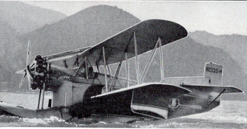 Western Air Express 1929 Seaplane