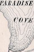 Manuscript inked map of Roque Island, Maine by Taylor. 1881.