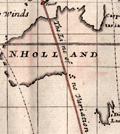 Moll's world map with monsoons and trade winds, 1715.