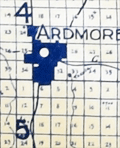 Innes' map of producing oil and gas fields in Oklahoma from 1917.