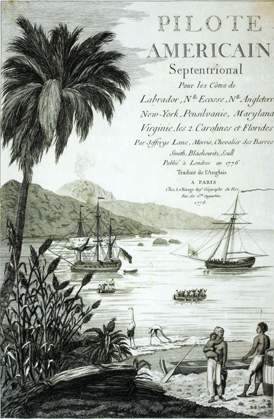 Title page: Pilote Americain Septentrional.